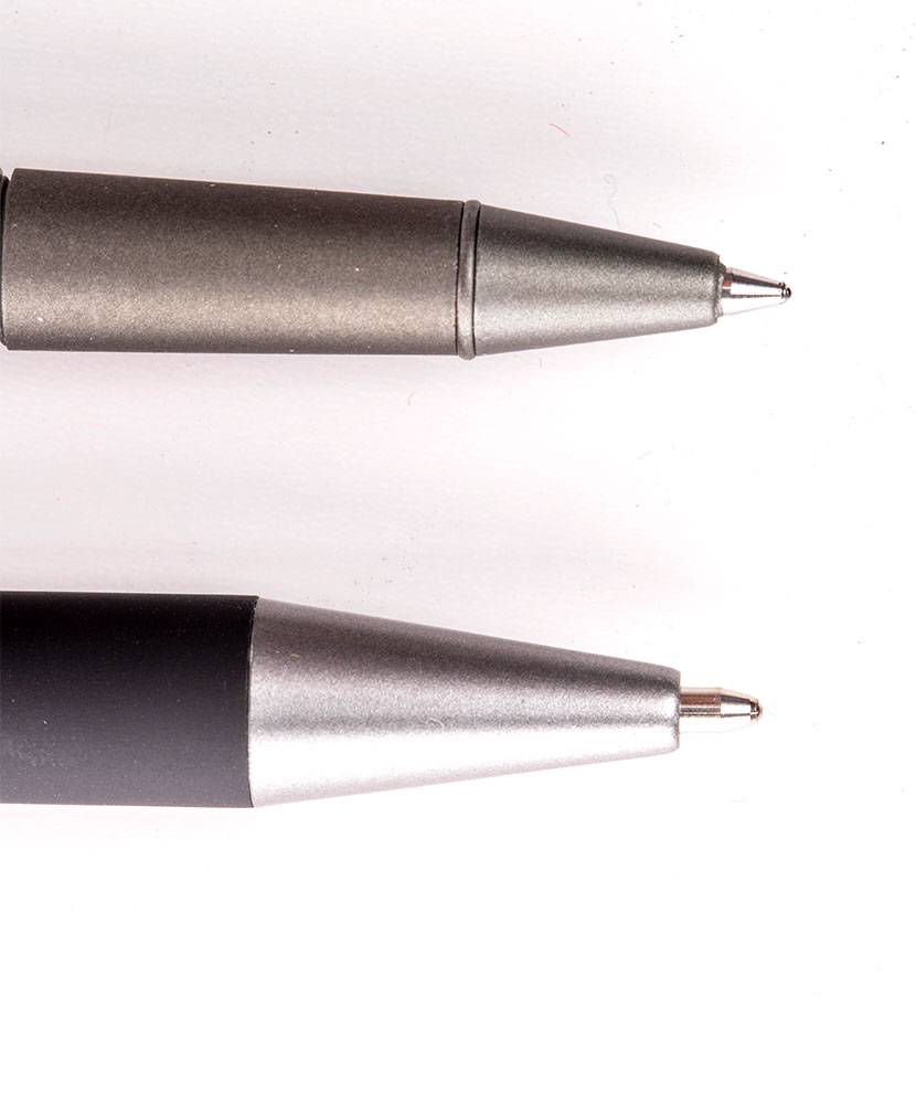 Metal Pen Set with Rubberized Finish